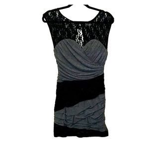 Guess Lace and Jersey Dress